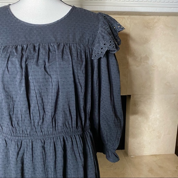 NWOT Universal Thread Ruffle Long Sleeve Dress L - Picture 7 of 15